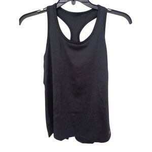 Eleven By Venus Williams Top Sleeveless With Built-In Bra Black Sz Medium nwt